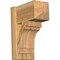 Ekena Millwork Merced Craftsman Rough Sawn Outlooker, Western Red Cedar, 8"W x 14"D x 18"H OUT08X14X18MRC04RWR - alternate 1